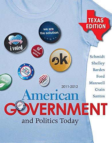 Imagen de archivo de American Government and Politics Today - Texas Edition, 2011-2012 a la venta por HPB-Red