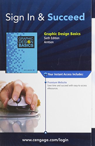 Stock image for Premium Web Site Printed Access Card for Arntson's Graphic Design Basics, 6th for sale by One Planet Books