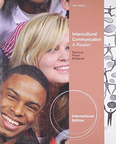 Imagen de archivo de Intercultural Communication : A Reader a la venta por SecondSale