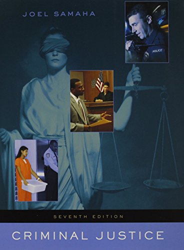 Beispielbild fr Criminal Justice (with InfoTrac) zum Verkauf von Better World Books