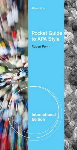 Stock image for POCKET GUIDE TO APA STYLE for sale by Basi6 International