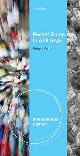 9781111348700: Pocket Guide to APA Style