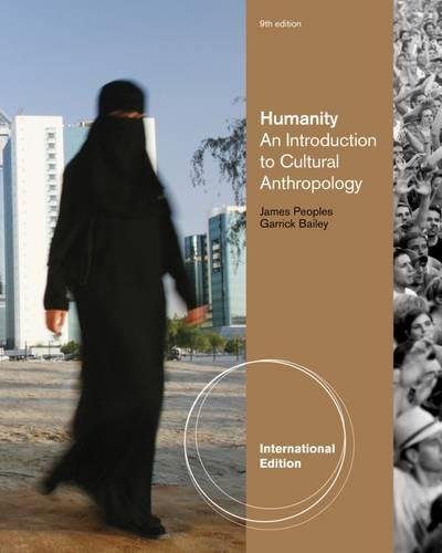 9781111349561: Humanity: An Introduction to Cultural Anthropology, International Edition