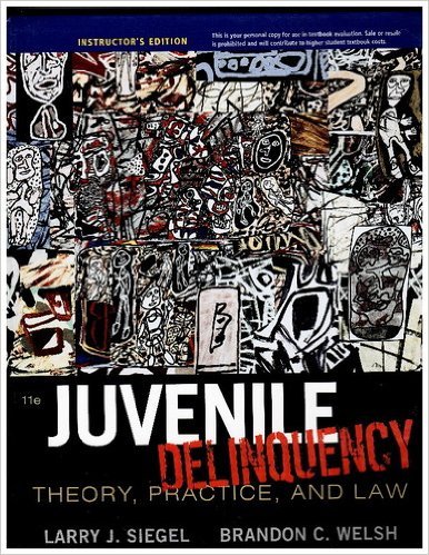 Stock image for Juvenile Delinquency: Theory, Practice and Law (Instructor's Edition) for sale by BookHolders