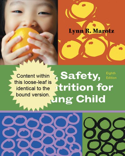 Beispielbild fr Health, Safety, and Nutrition for the Young Child zum Verkauf von Better World Books