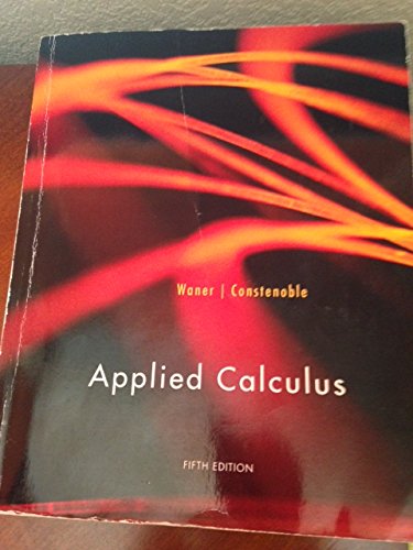 9781111398200: Applied Calculus