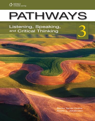 Imagen de archivo de Pathways: Listening, Speaking, and Critical Thinking 3 a la venta por Better World Books