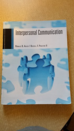 9781111400521: Interpersonal Communication