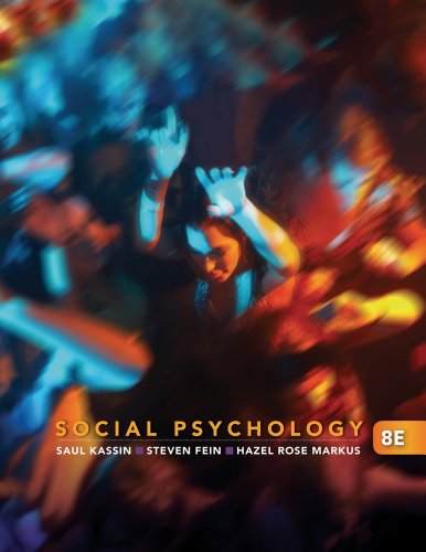 Stock image for Social Psychology 8e + Readings in Social Psychology: The Art and Science of Research for sale by The Book Spot