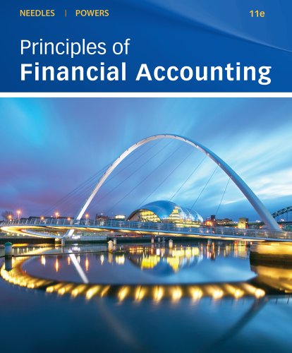 Bundle: Principles of Financial Accounting, 11th + Working Papers, Chapters 1-17 (9781111415822) by Needles, Belverd E.; Powers, Marian