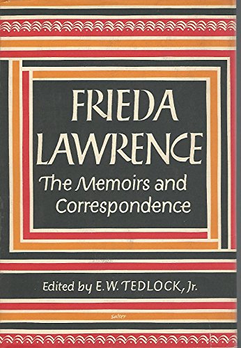 Beispielbild fr Frieda Lawrence;: The memoirs and correspondence zum Verkauf von Better World Books
