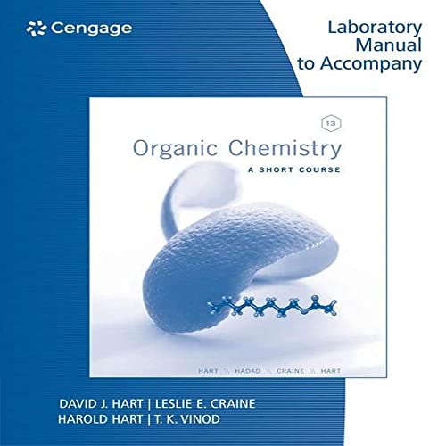 Stock image for Lab Manual for Organic Chemistry: A Short Course, 13th for sale by BooksRun