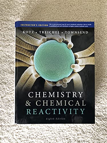 Stock image for Chemistry & Chemical Reactivity (Instructor's Edition) for sale by ThriftBooks-Dallas
