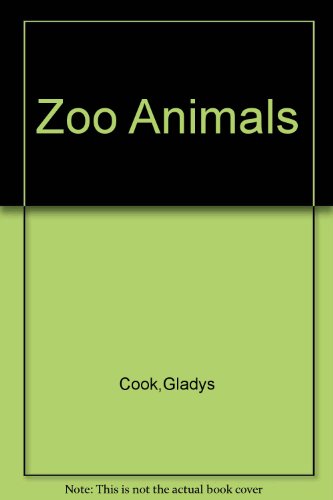 Beispielbild fr Zoo animals zum Verkauf von Wonder Book