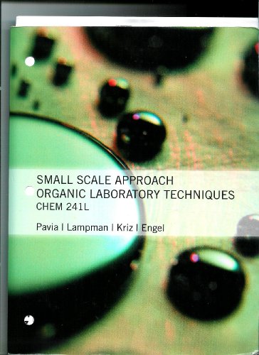 Imagen de archivo de Chem 241l Small Scale Approach Organic Laboratory Techniques (chem 241l Small Scale Approach Organic Laboratory Techniques) a la venta por ThriftBooks-Dallas