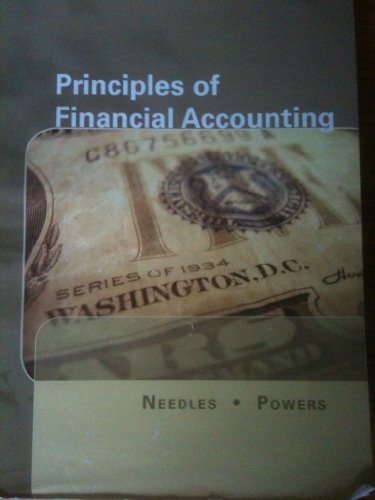 9781111466992: Principles of Financial Accounting (Selected Chapters)