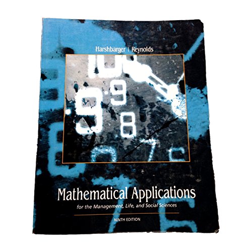 Stock image for MATHEMATICAL APPLICATIONS >CUS for sale by ThriftBooks-Dallas