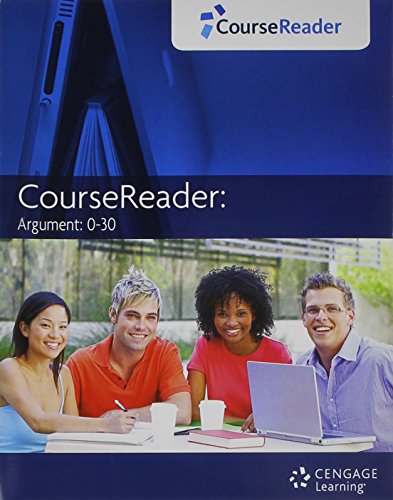 CourseReader 0-30: Argument Printed Access Card (9781111481254) by Gale
