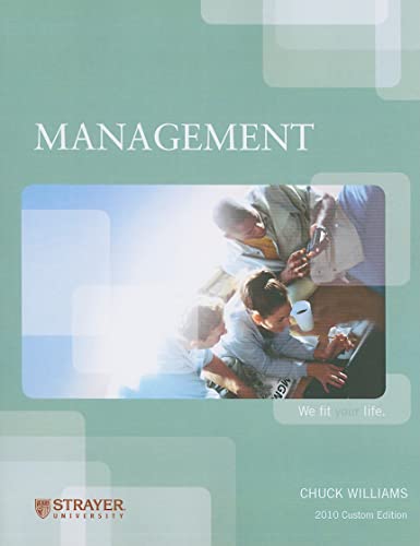 Imagen de archivo de Management a la venta por Books-FYI, Inc.