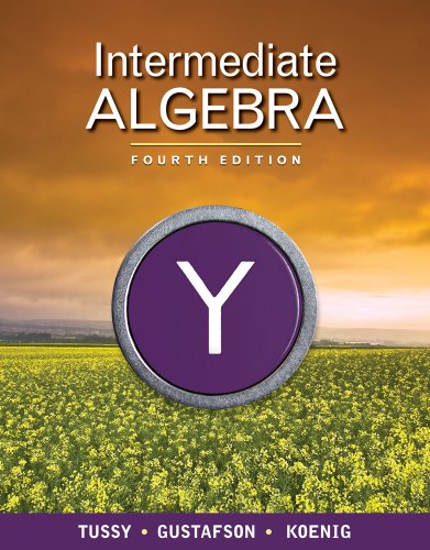 Bundle: Intermediate Algebra, 4th + Text-Specific Video (9781111491581) by Tussy, Alan S.; Gustafson, R. David; Koenig, Diane