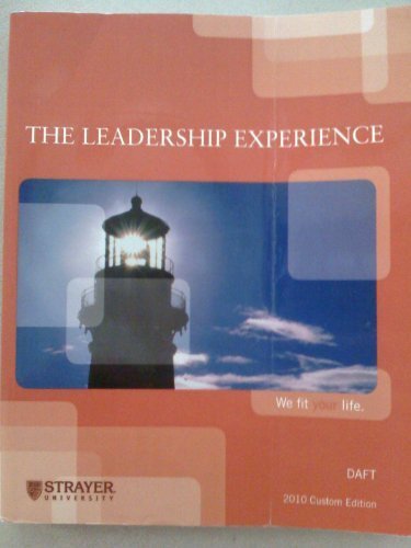 Beispielbild fr Leadership Experience zum Verkauf von Better World Books