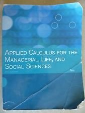 Beispielbild fr Applied Calculus for the Managerial, Life, and Social Sciences zum Verkauf von Better World Books