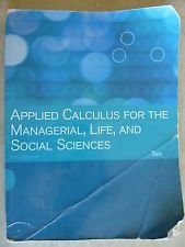 Imagen de archivo de Applied Calculus for the Managerial, Life, and Social Sciences a la venta por Better World Books
