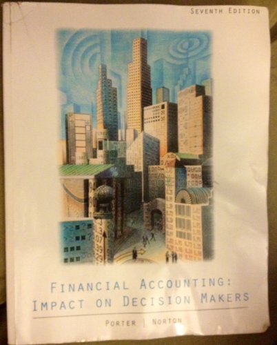 Stock image for Financial Accounting: Impact on Decision Makers; 7th Edition for sale by a2zbooks