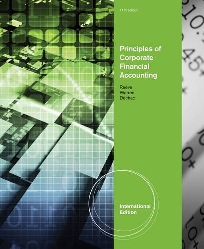 Stock image for Principles of Corporate Financial Accounting for sale by Majestic Books
