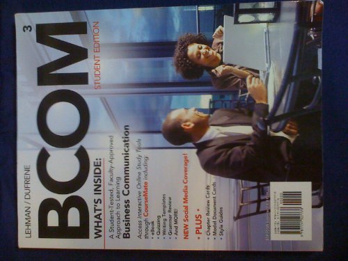 Stock image for BCOM for sale by Better World Books