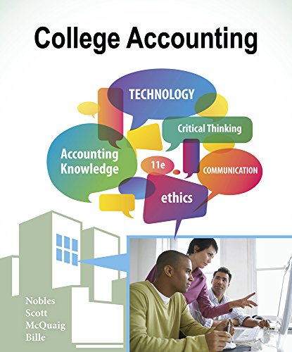 Beispielbild fr College Accounting, Chapters 1-24 zum Verkauf von Goodwill Books