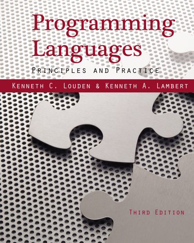 9781111529413: Programming Languages: Principles and Practices