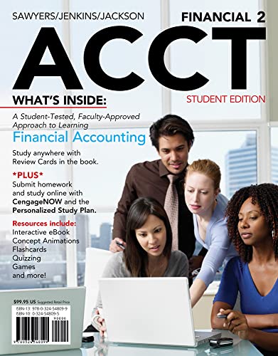 Imagen de archivo de Financial ACCT2 (with CengageNOW, 1 term Printed Access Card) a la venta por Once Upon A Time Books