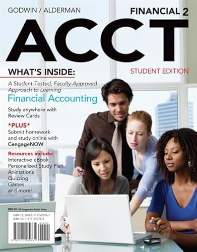 Imagen de archivo de Financial 2 ACCT Student edition a la venta por The Book Cellar, LLC