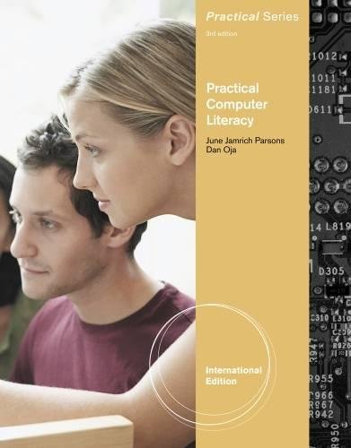 Stock image for Practical Computer Literacy, International Edition for sale by Mispah books