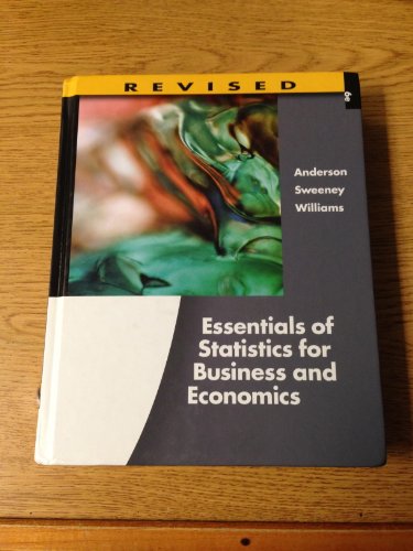 Beispielbild fr Essentials of Statistics for Business and Economics, Revised (with Essential Textbook Resources Printed Access Card) zum Verkauf von BooksRun