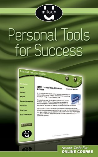 9781111540173: Printed Access Card for Milady U Professional Development: Personal Tools for Success