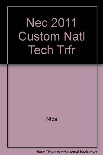Beispielbild fr Nec 2011 Custom Natl Tech Trfr zum Verkauf von HPB-Red
