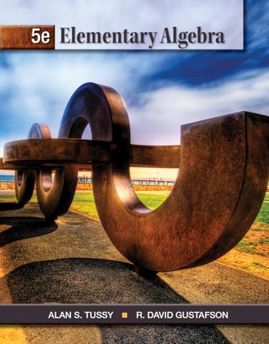 Stock image for Elementary Algebra for sale by ThriftBooks-Dallas