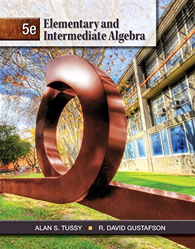 Imagen de archivo de Elementary and Intermediate Algebra a la venta por SecondSale