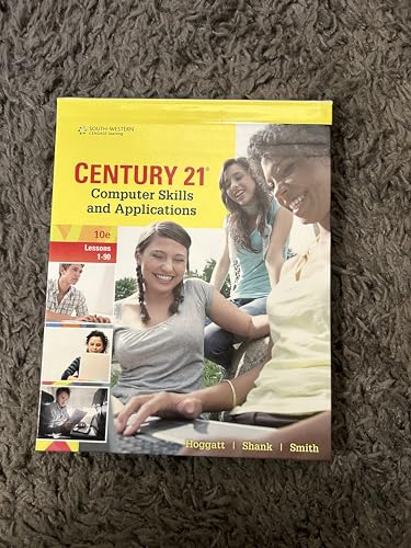 Beispielbild fr Century 21 Computer Skills and Applications, Lessons 1-90 (Century 21 Keyboarding) zum Verkauf von BooksRun