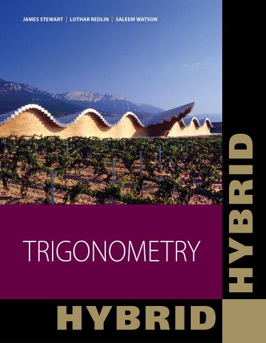 9781111574475: Trigonometry, Hybrid (with Enhanced WebAssign with eBook LOE Printed Access Card for One-Term Math and Science)