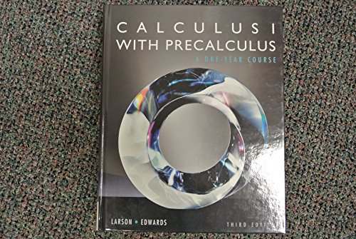 Imagen de archivo de Calculus I W/Precalculus HS Ed Level 1 a la venta por Books Unplugged