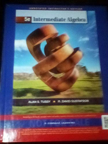 9781111577353: Aie Intermediate Algebra 5e