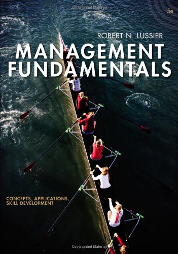 Imagen de archivo de Management Fundamentals: Concepts, Applications, Skill Development a la venta por The Book Cellar, LLC