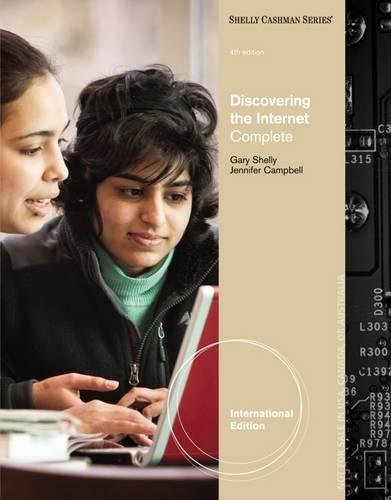 9781111577674: Discovering the Internet: Complete, International Edition