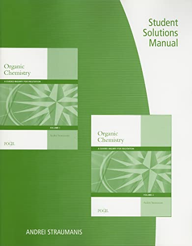 9781111578176: Student Solutions Manual for Straumanis' Organic Chemistry: A Guided Inquiry for Recitation