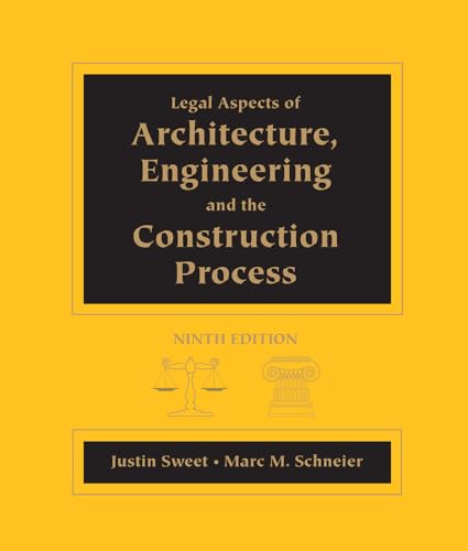 9781111578718: Legal Aspects of Architecture, Engineering and the Construction Process