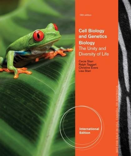 9781111580995: Cell Biology and Genetics, Volume 1, International Edition