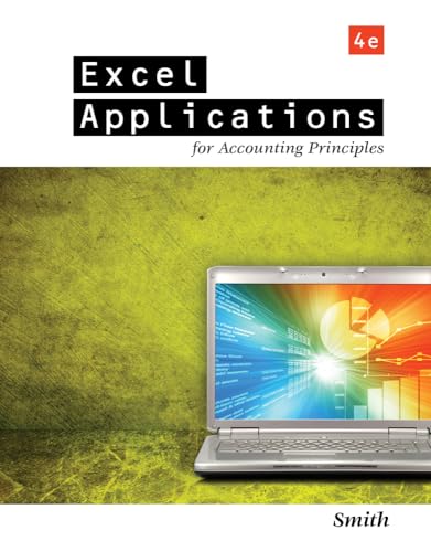 Stock image for Excel Applications for Accounting Principles for sale by BooksRun